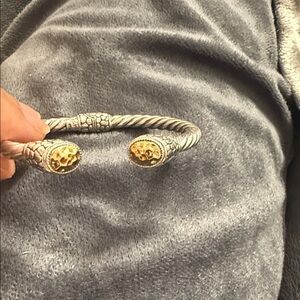 Silver and Gold-Toned Women's Bracelet